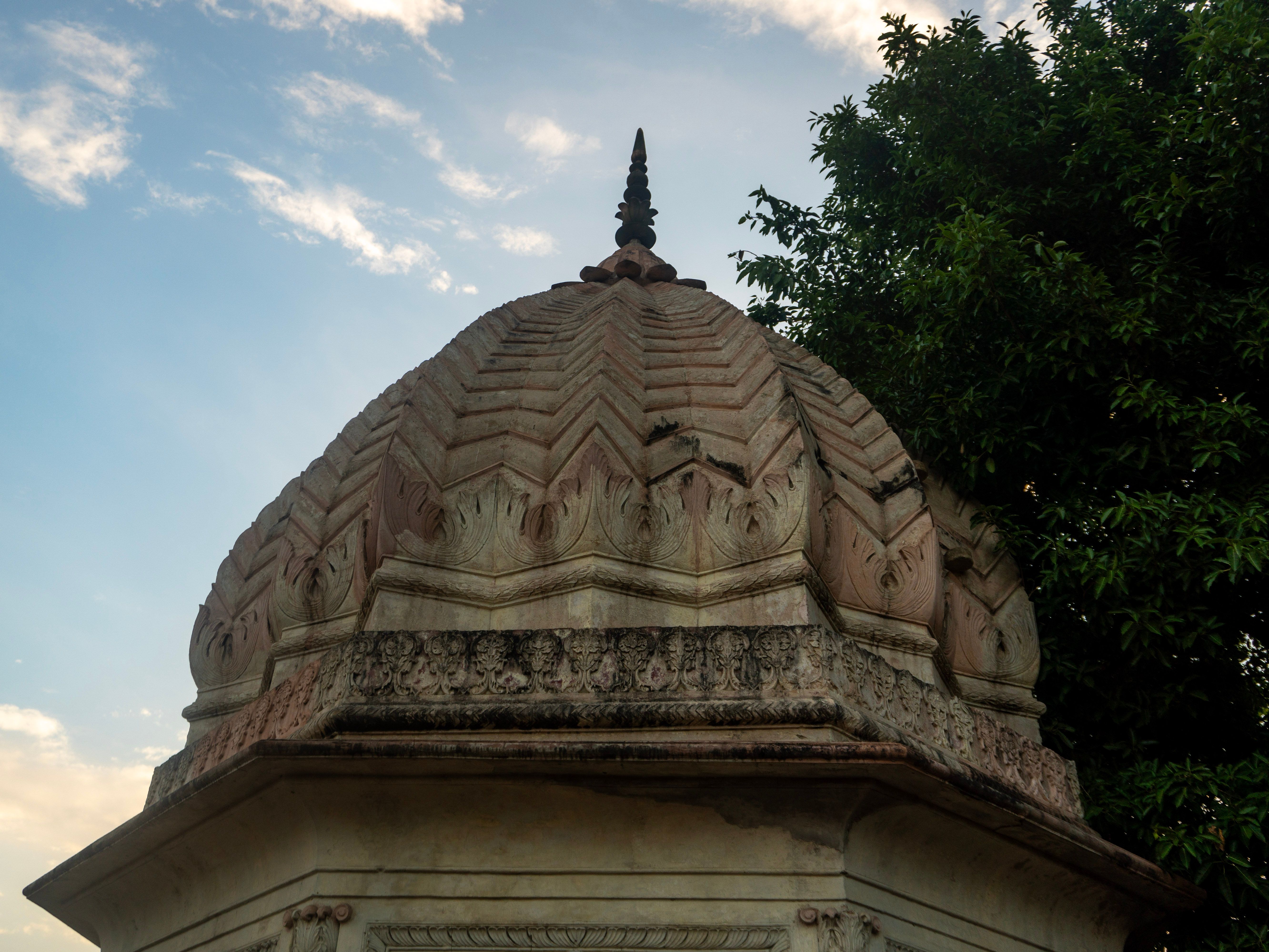 Traditional Indian Temple Dome at Dusk · Free Stock Photo