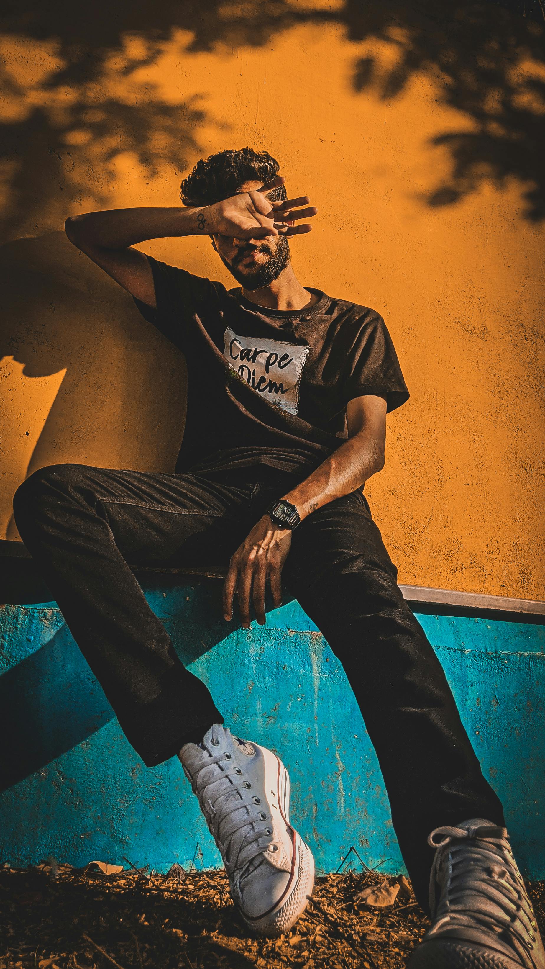 Fallback: user adjusting settings on laptop