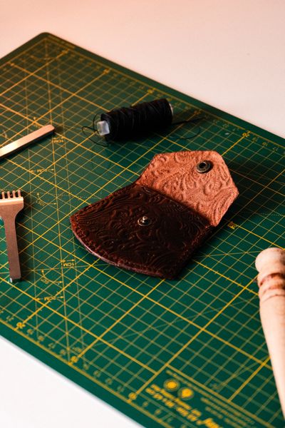 Handmade leather wallet