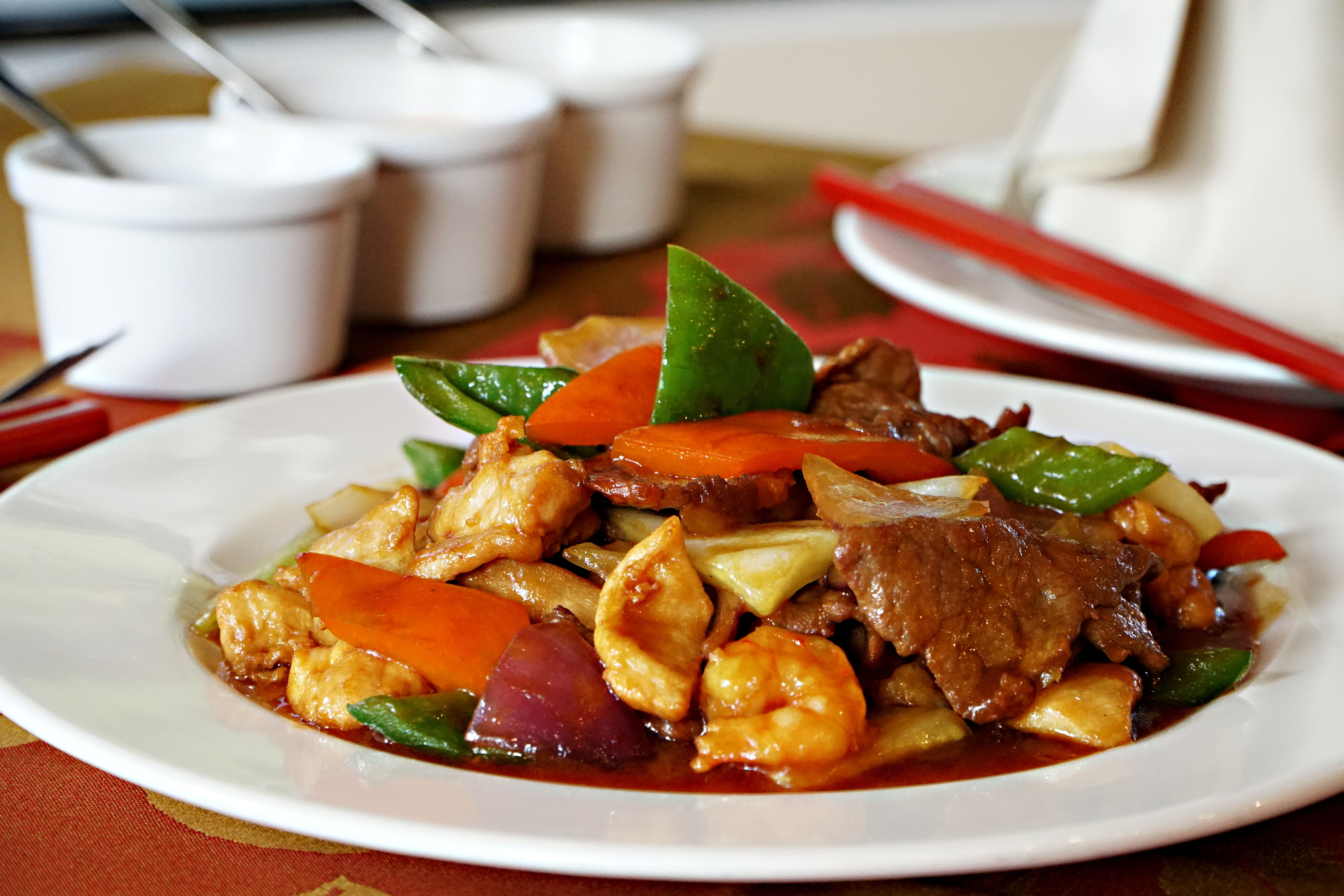 Sticky Ginger Kung Pao
