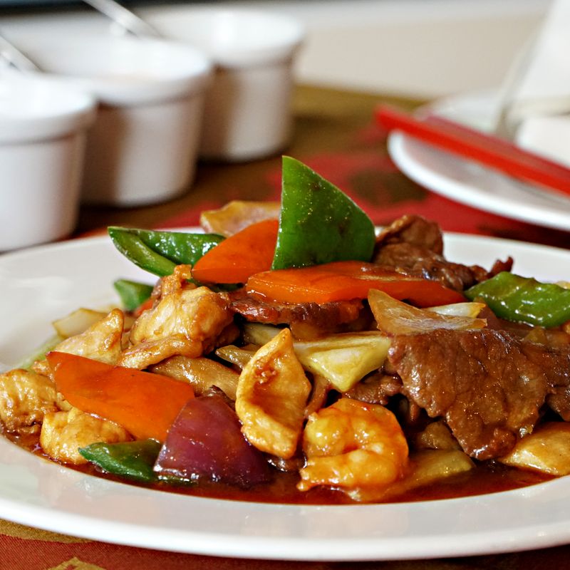 Spanish Paprika Chicken and Artichoke Stir-Fry