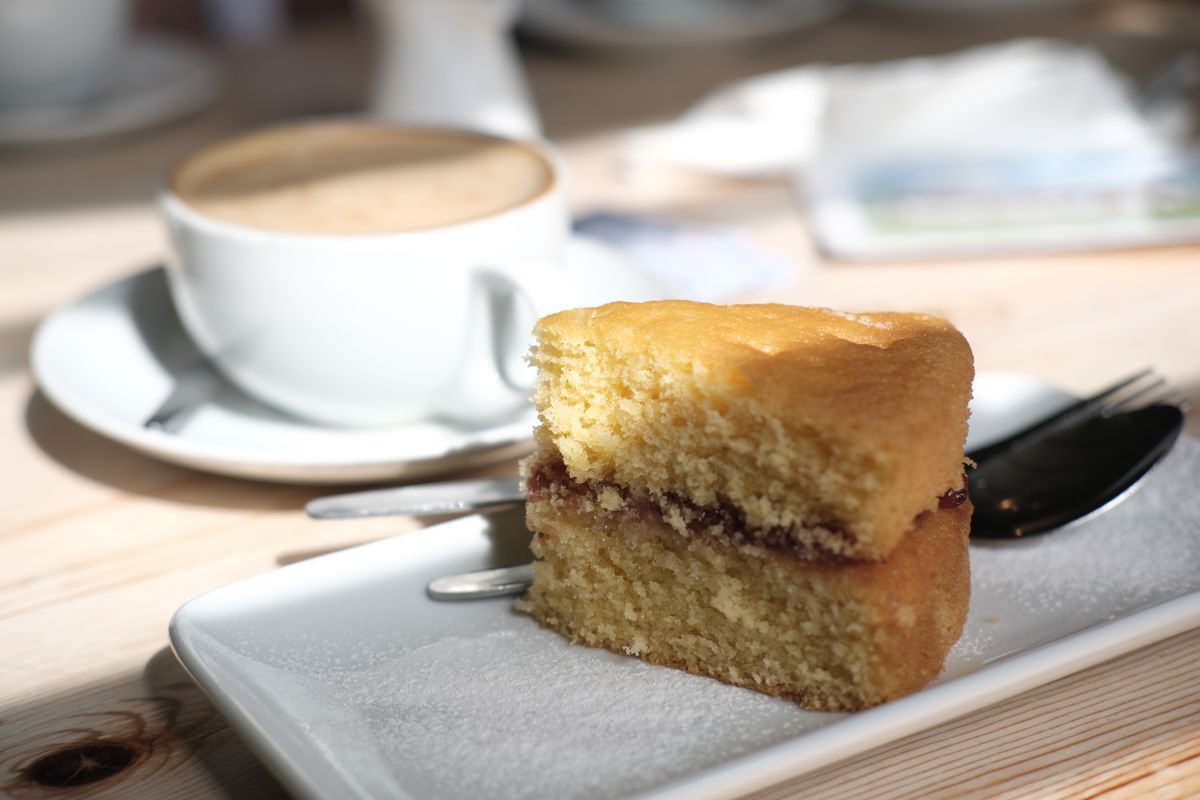 Cake and coffee