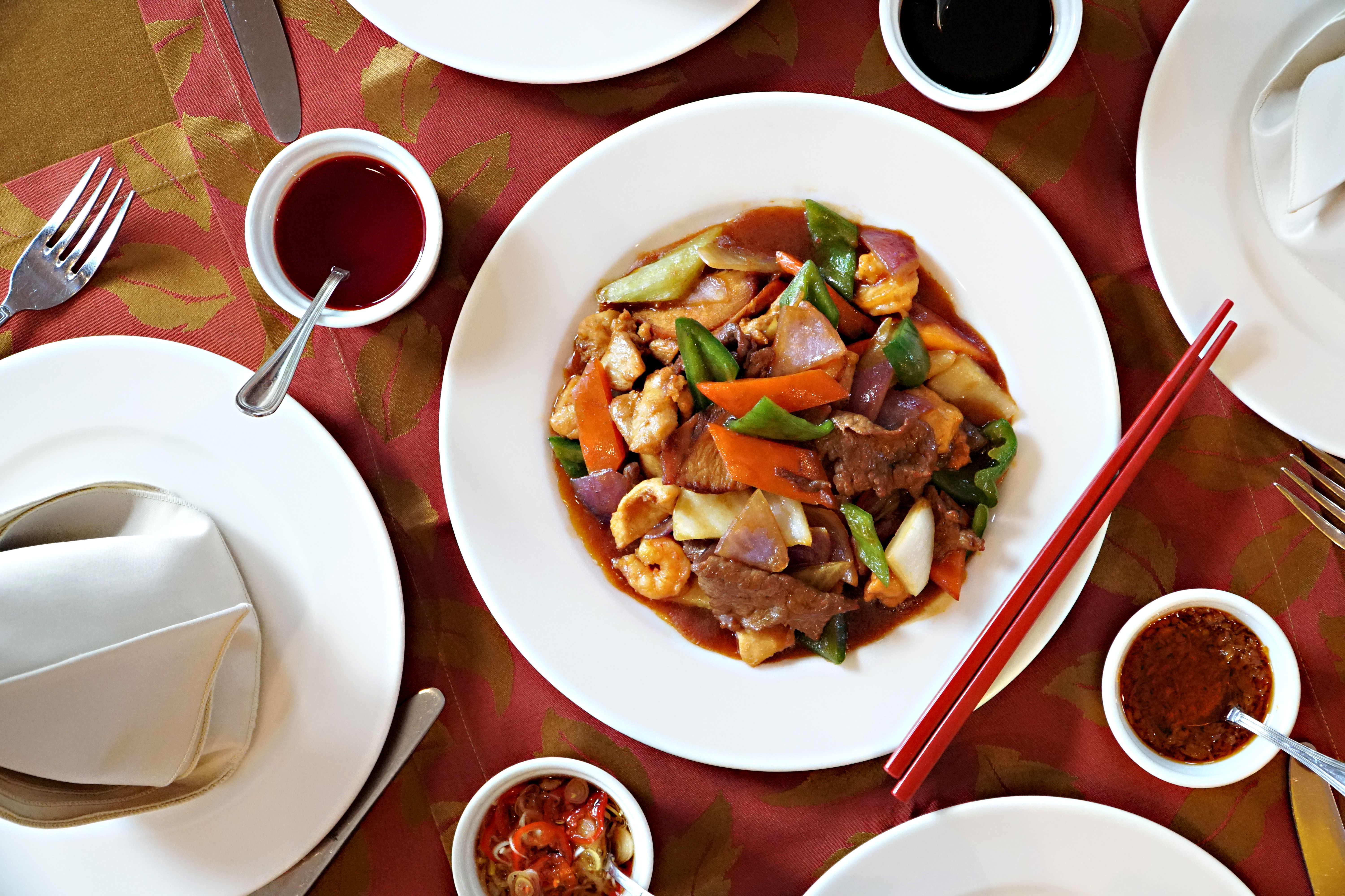 Chili-Crisp Noodles with Sweet Peas