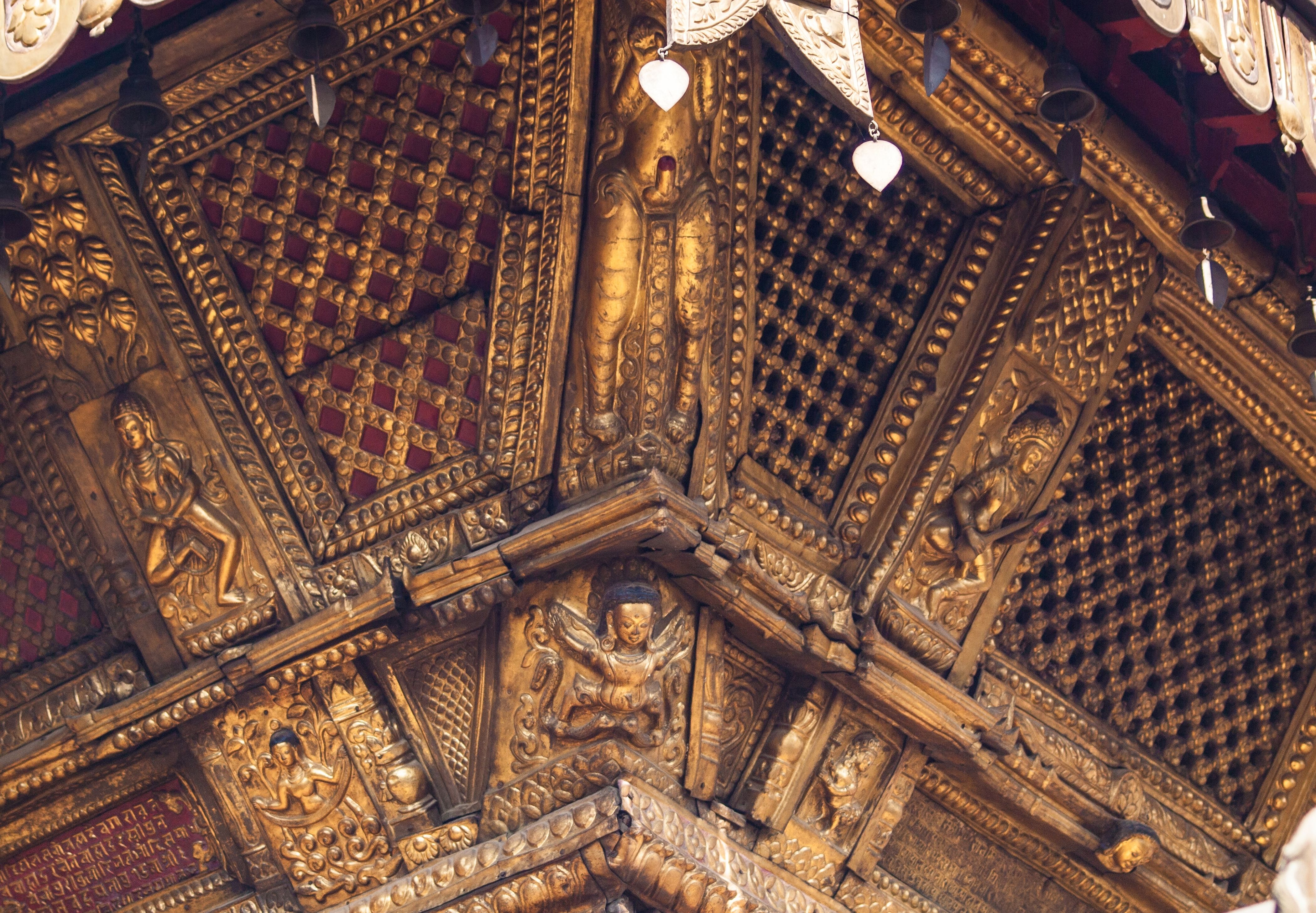 Newari Wood-Carved Lantern