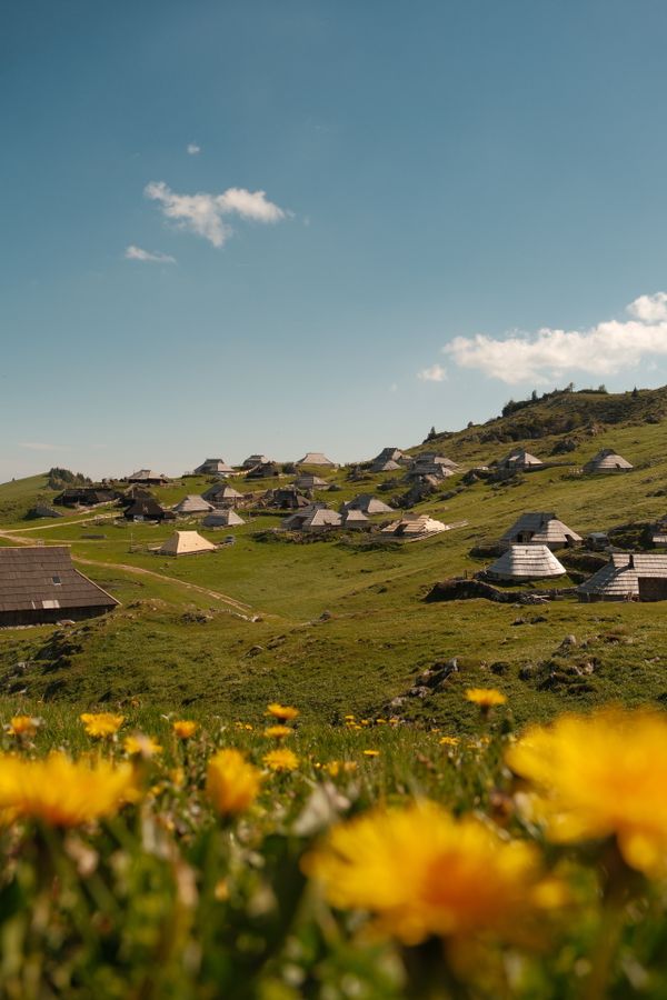 Hillside village in the alps — Zak Mogel on Pexels