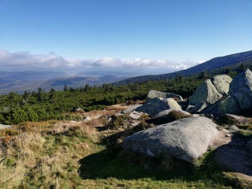 Free Explore the stunning mountainous vistas of Karkonosze National Park in Poland. Stock Photo