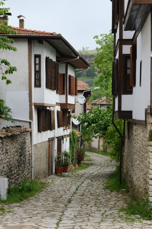 Free Explore the cobbled streets and traditional architecture of old Safranbolu, Türkiye. Stock Photo