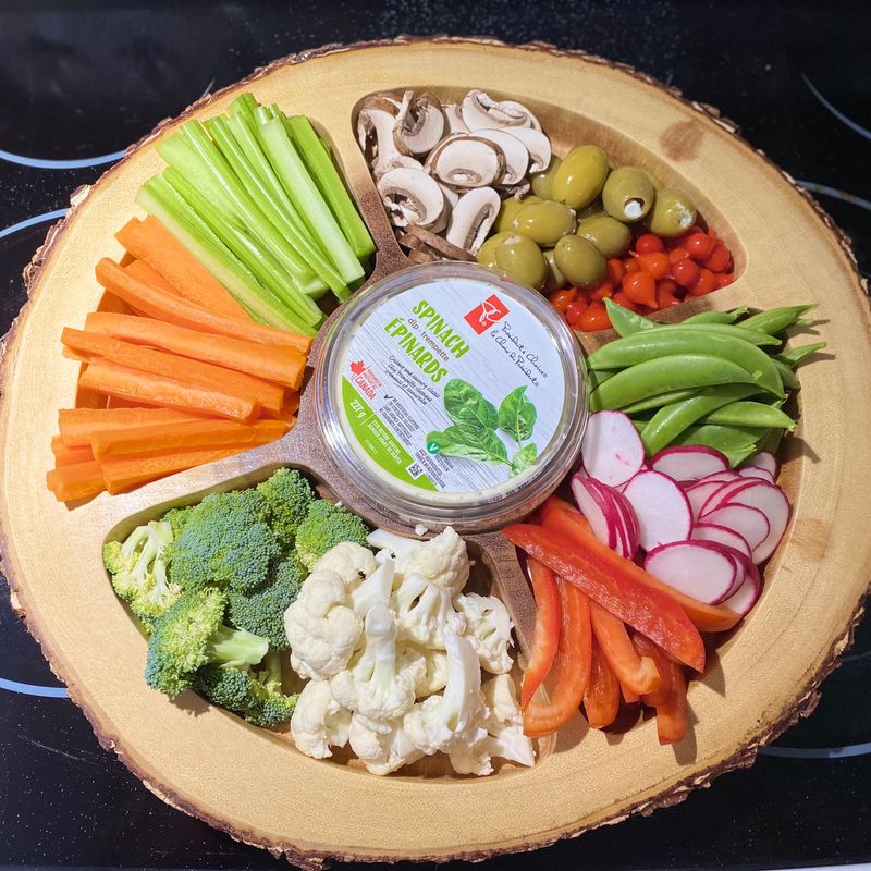 Party Spinach and Artichoke Heart Dip
