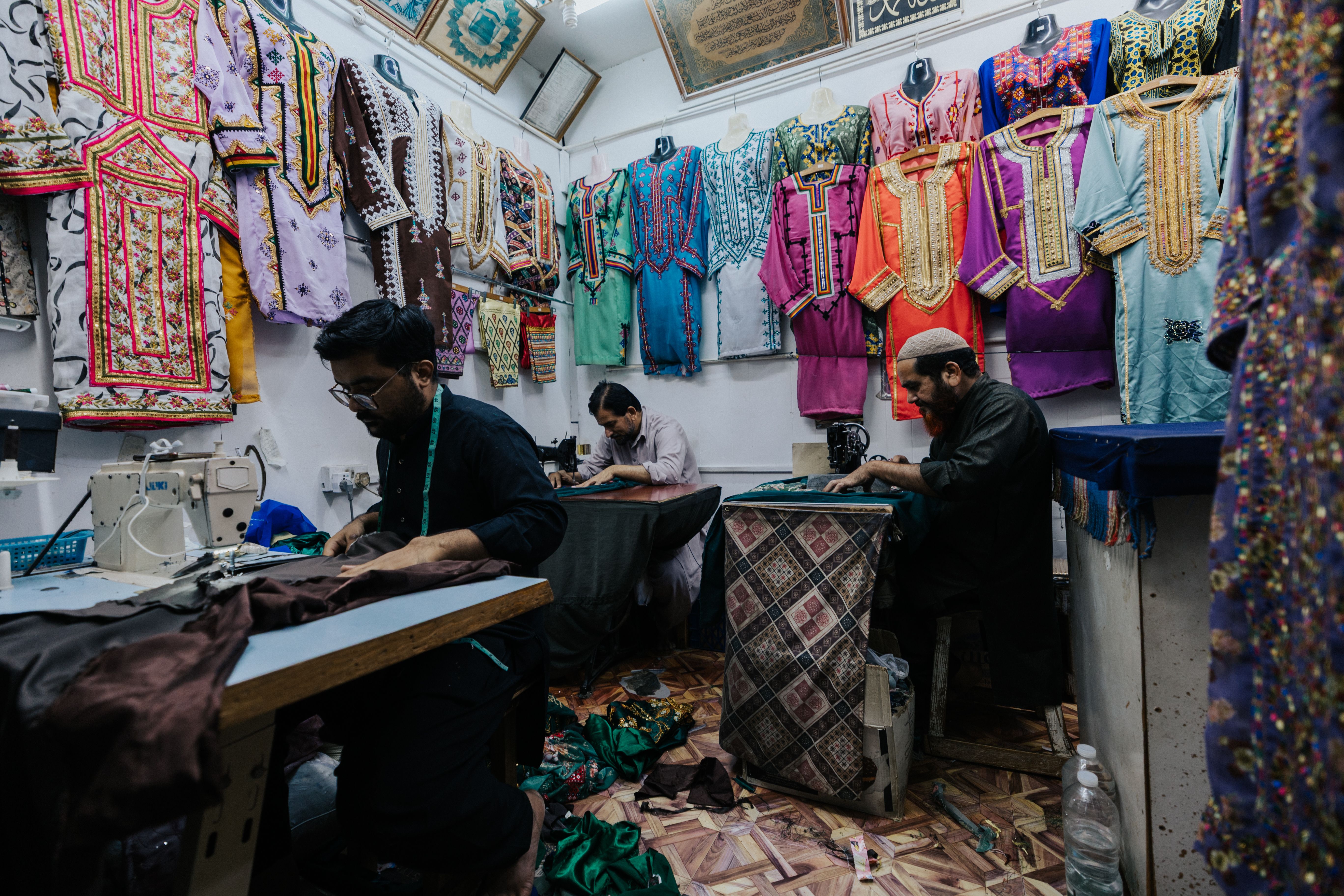 A bustling traditional souk in Muttrah, Oman, showing a typical travel scenario where baggage insurance might be relevant.