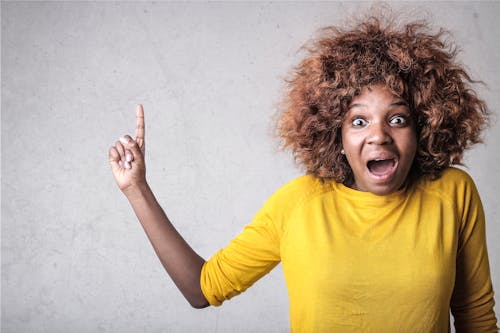 Free Angry Woman Is Screaming Stock Photo