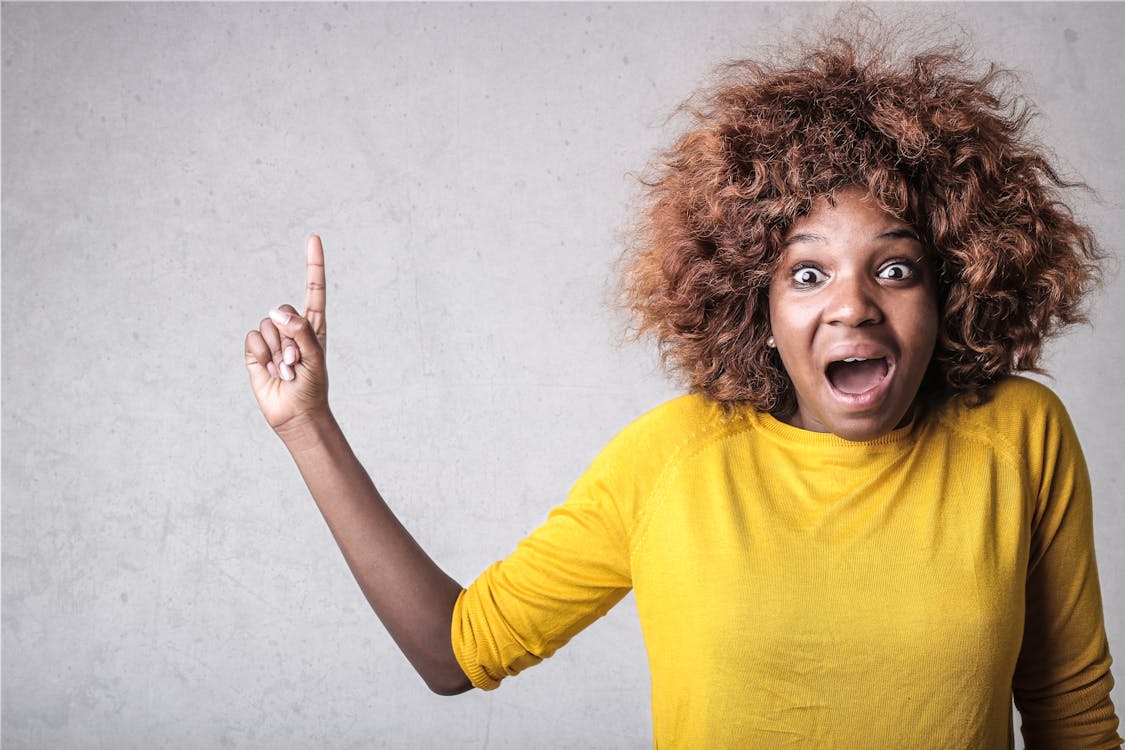 Free Angry Woman Is Screaming Stock Photo