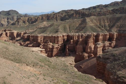 Free Explore the breathtaking Charyn Canyon landscape in Almaty Region, Kazakhstan. Stock Photo