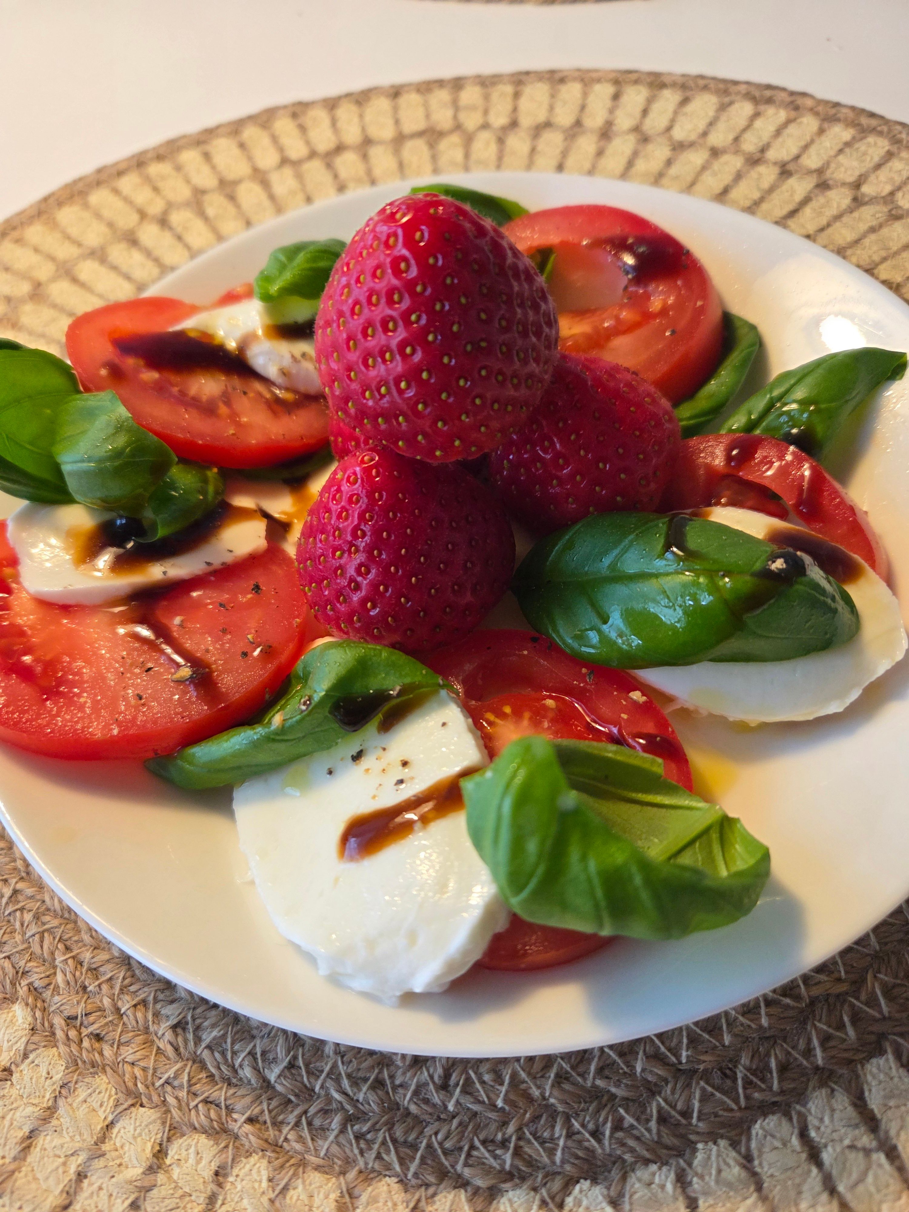 Strawberry Caprese Salad