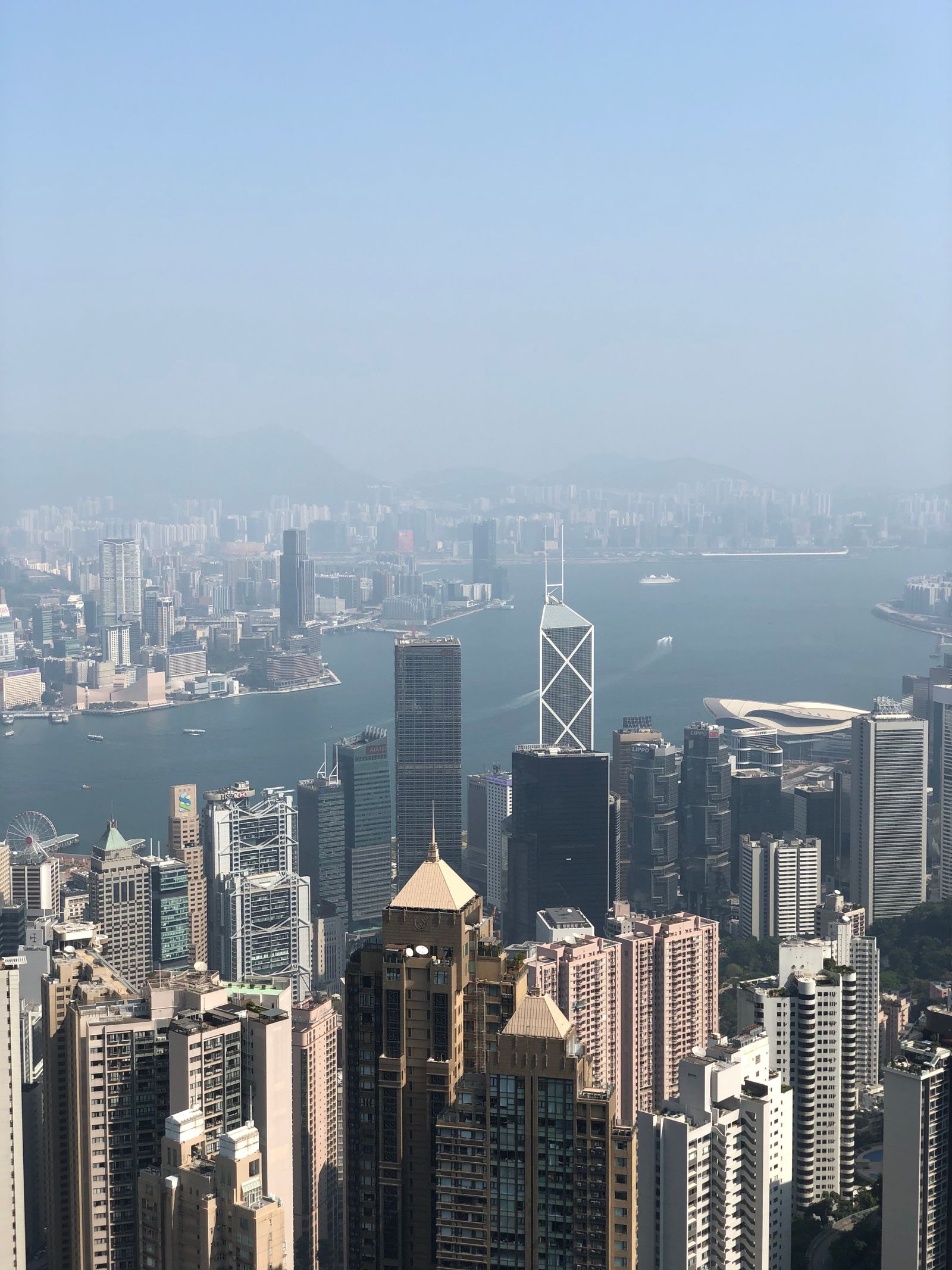 Hong Kong Island skyline