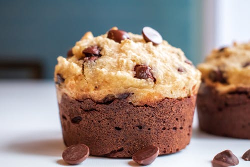 Close Up Shot of a Muffin