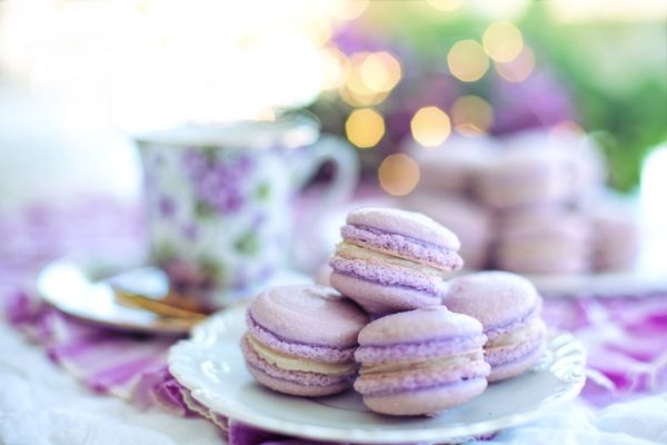 Macarons coloridos