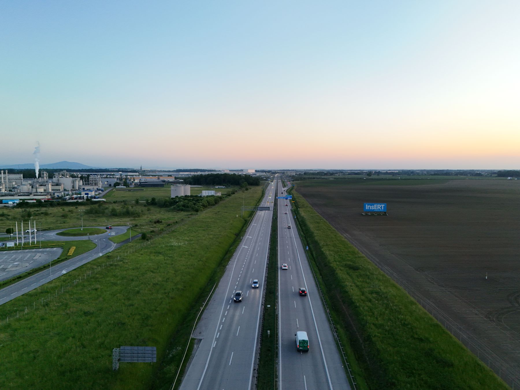 London to Blackburn — removal van on the motorway for a long-distance move