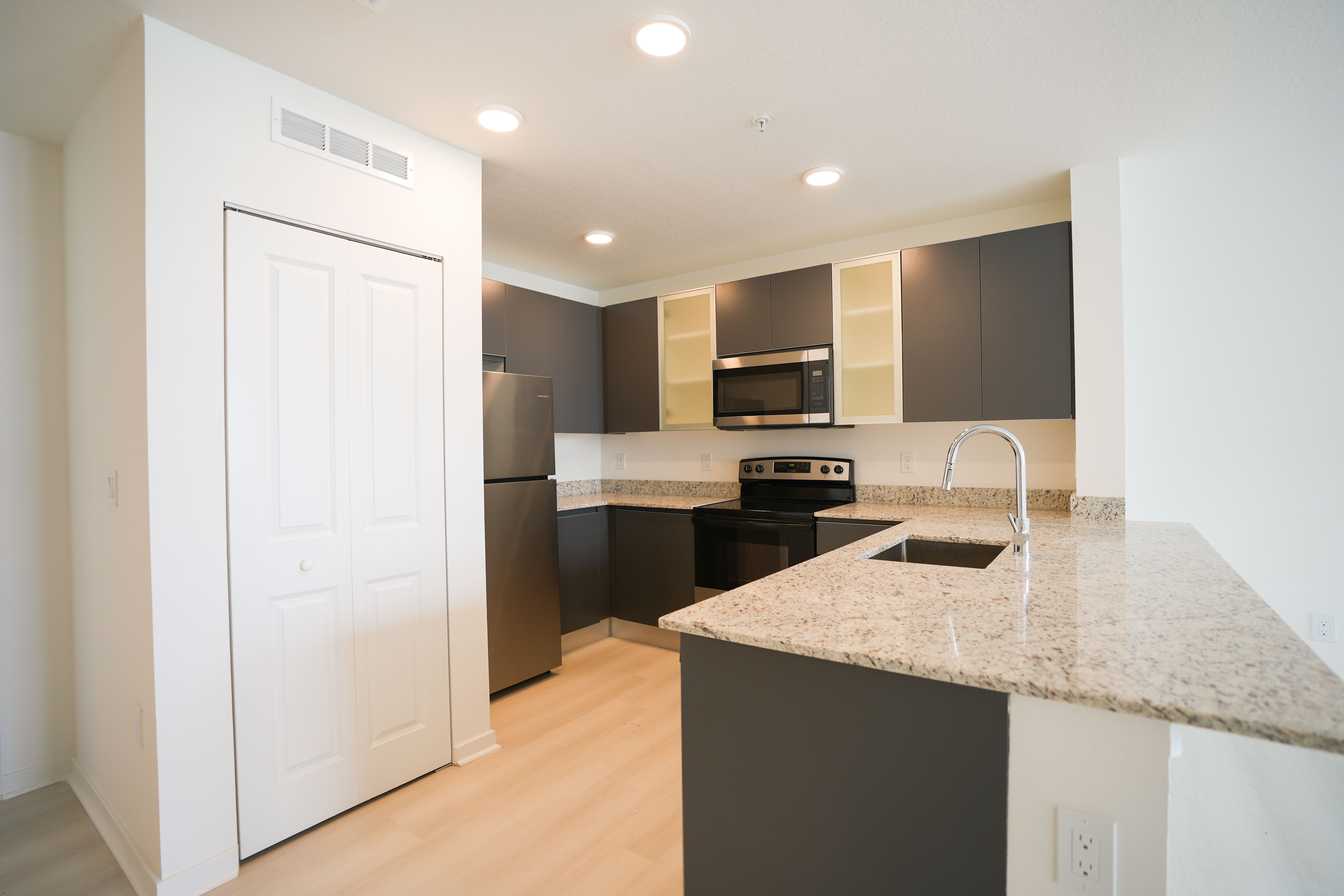 apartment kitchen counter planner lifestyle photo 2