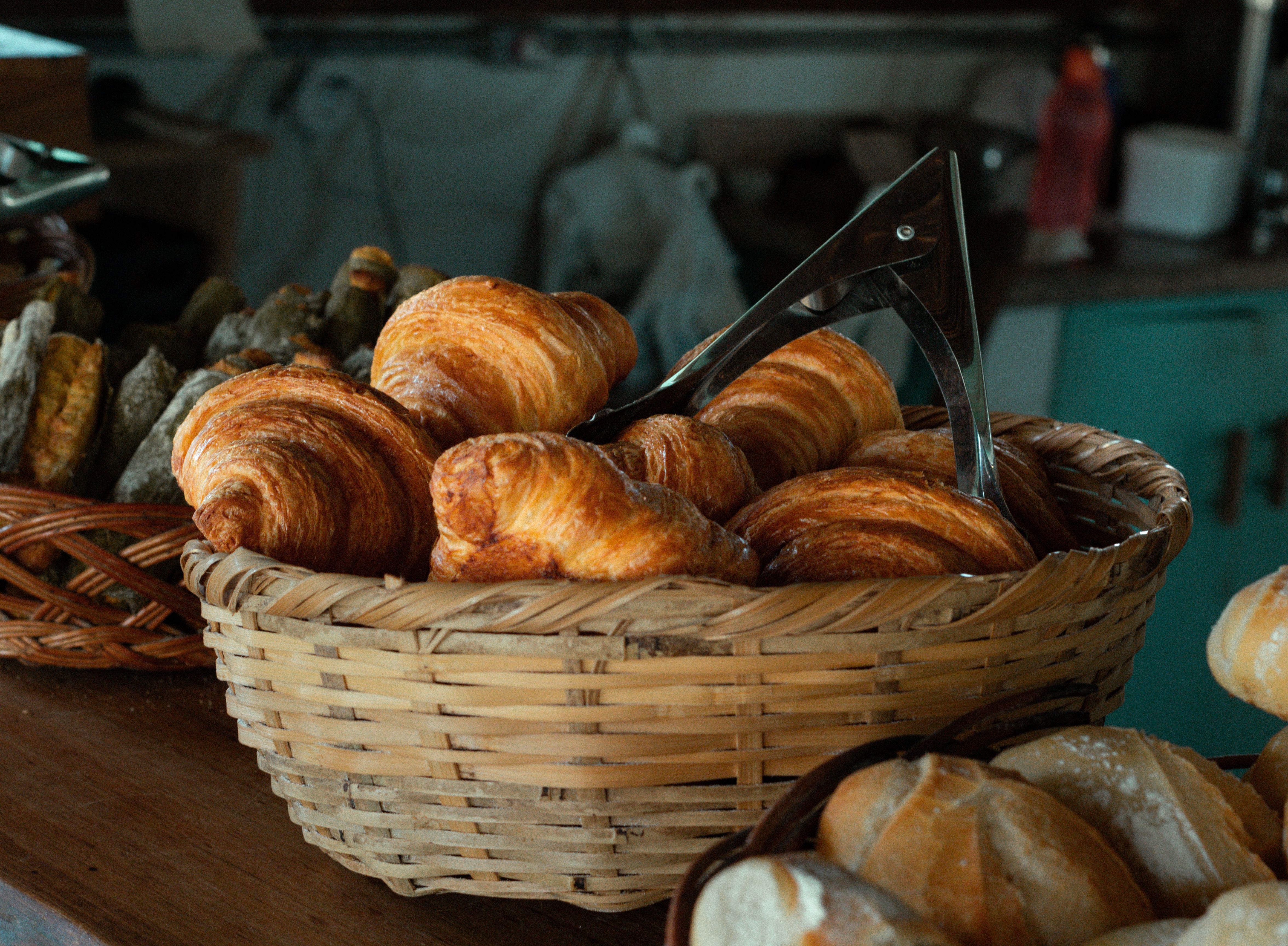 No-Knead Croissant with a Honey Butter