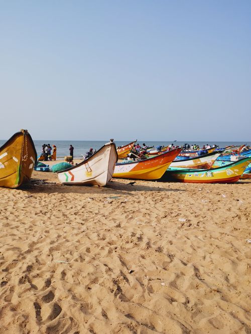 Free stock photo of beaches, boats Stock Photo