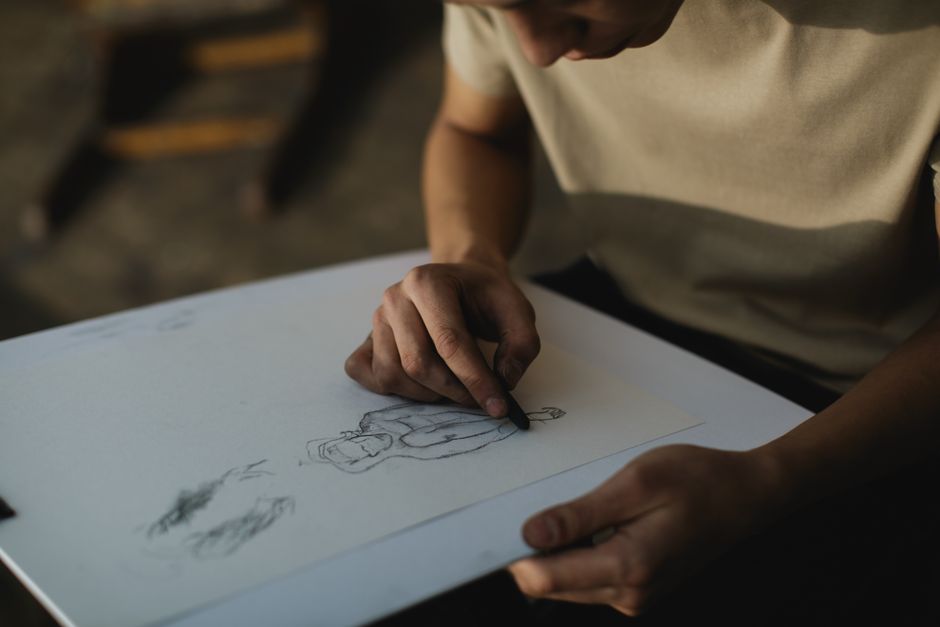 drawing candid lifestyle lifestyle photo 1