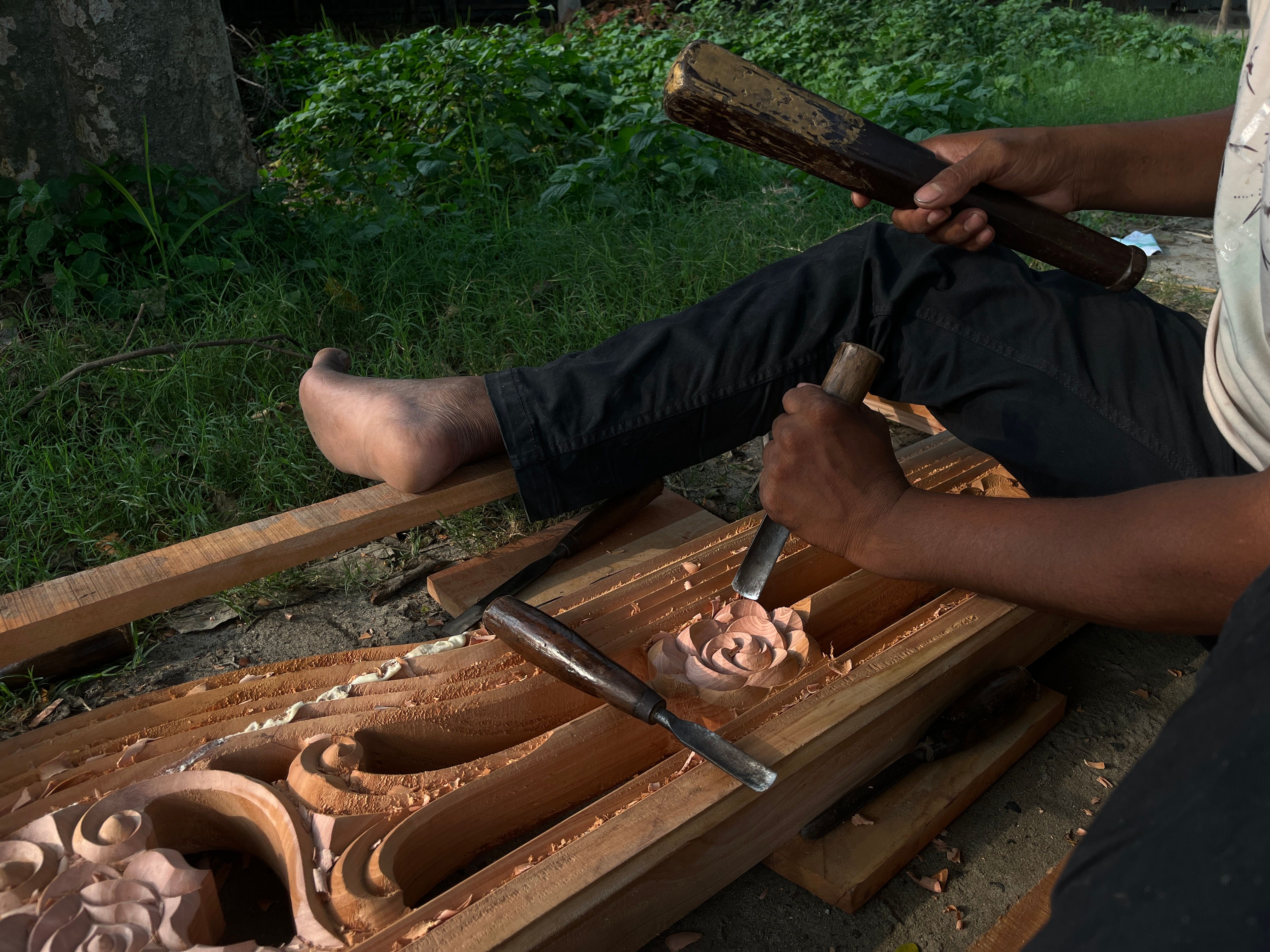 Handwerkliche Arbeiten und Materialien