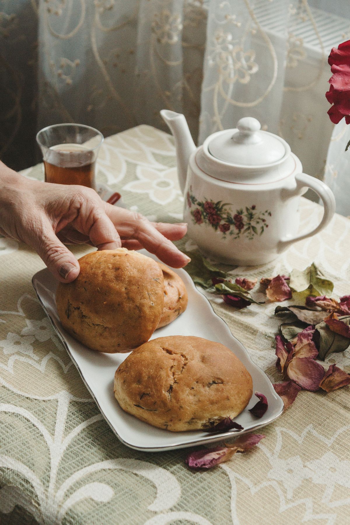 Illustrative stock food photograph; not a photo of The Ditsy Teacup