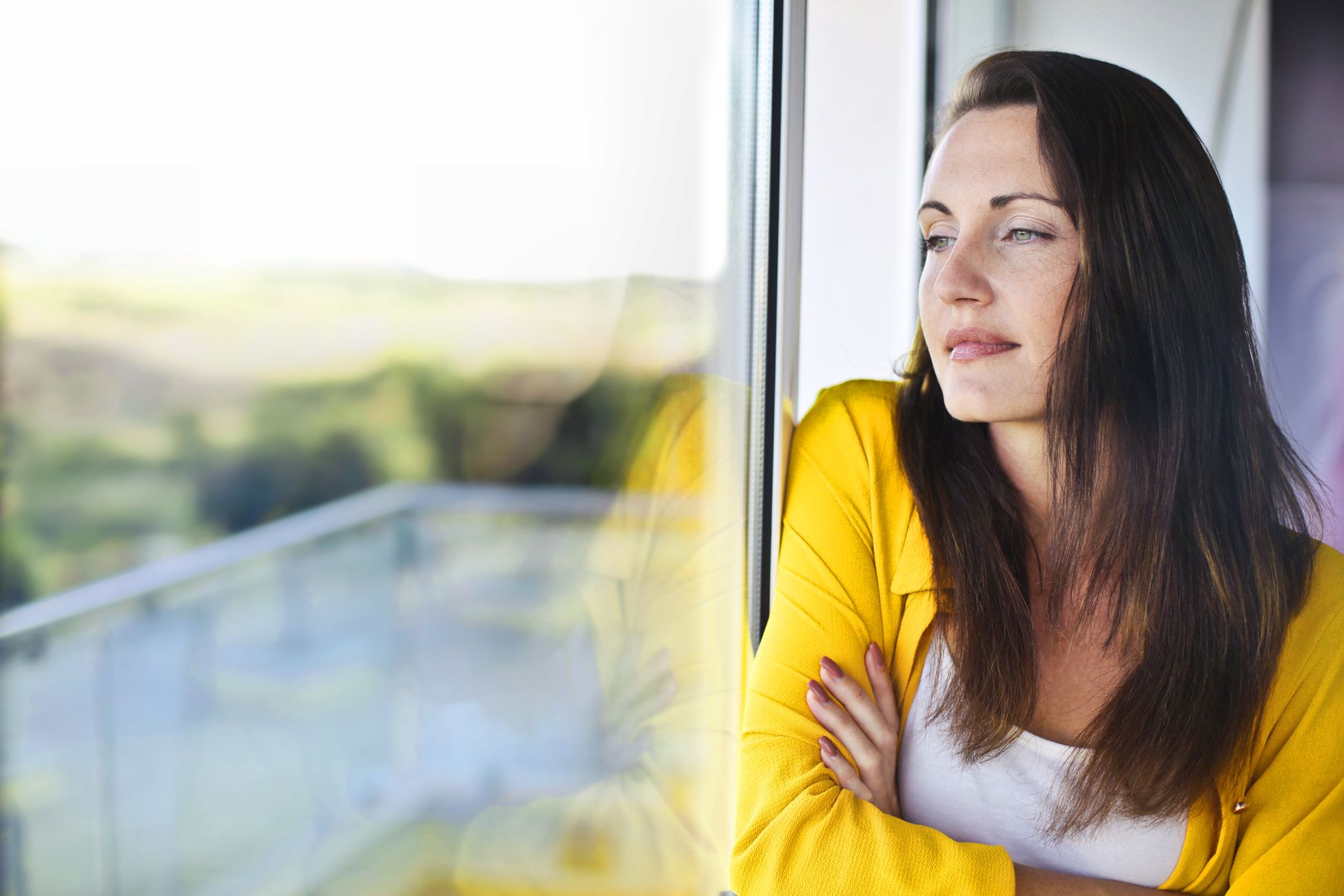 Vrouw fantaseert over buurman tijdens vakantie