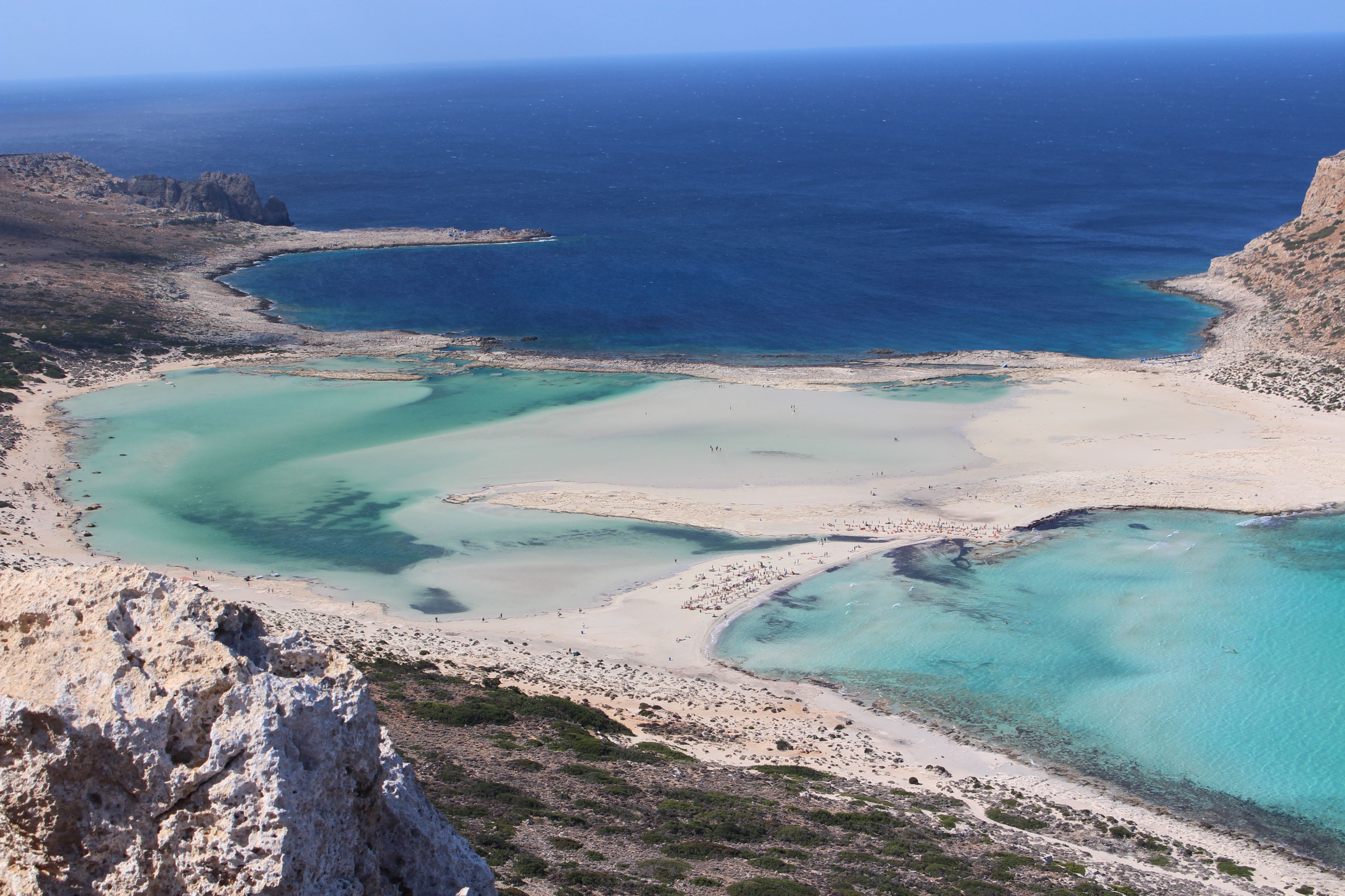 Plaże Nea Chora i Balos