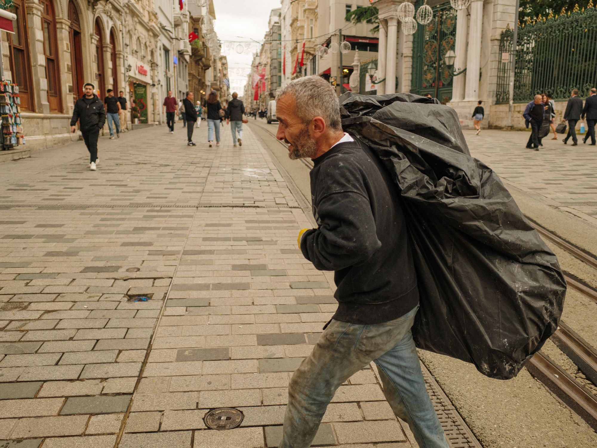 House Removals in Central London — professional movers carrying furniture on a house move