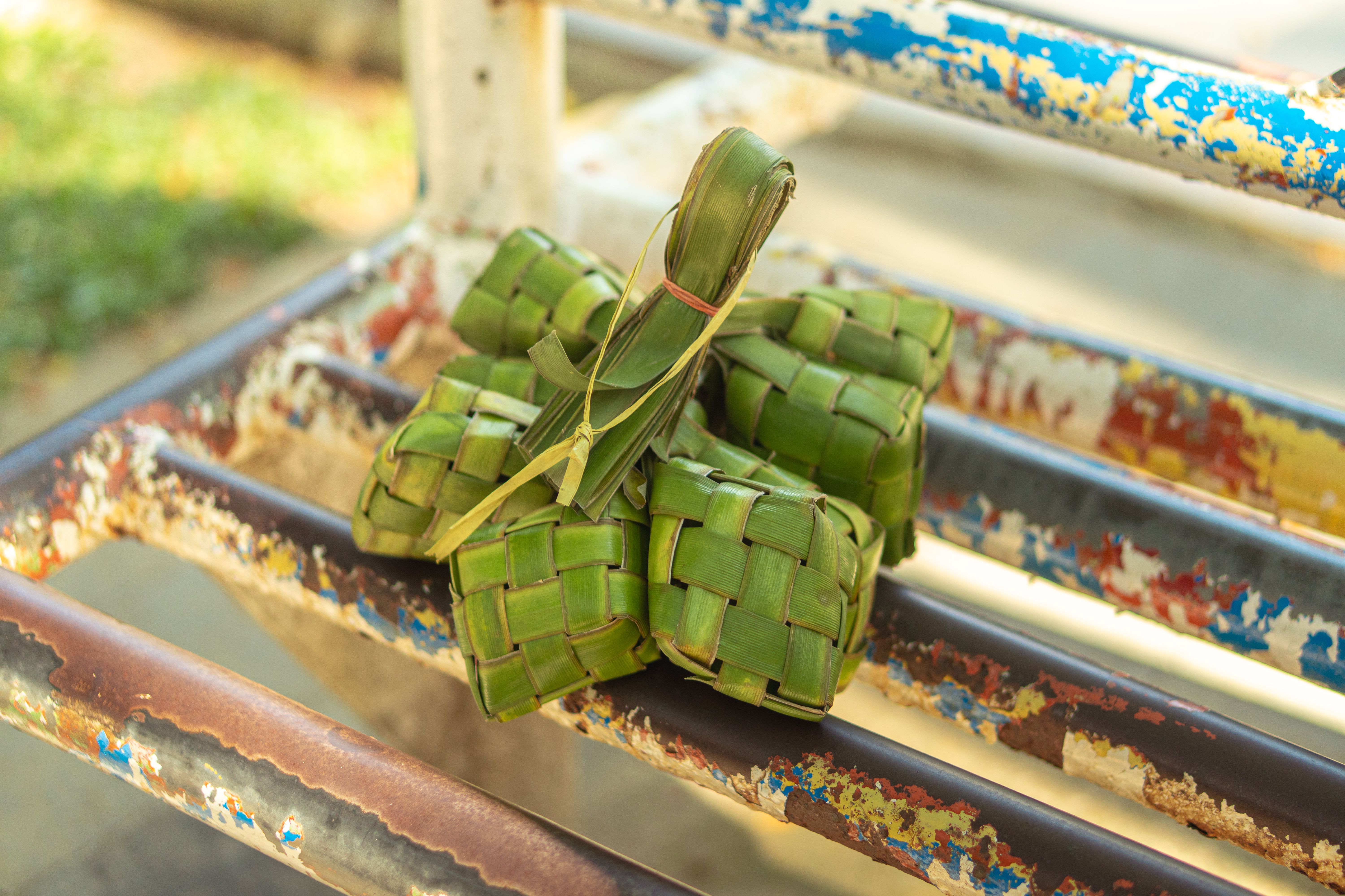 Slow Cooker Coconut and Pandan Rice Cake Breakfast Pudding
