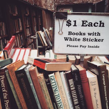 Discover a charming collection of used books for sale in Boston, MA, with vintage vibes.