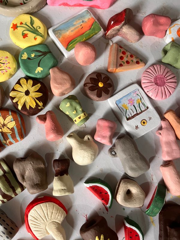 Handmade polymer clay animal figurines — photo by nurart can on Pexels