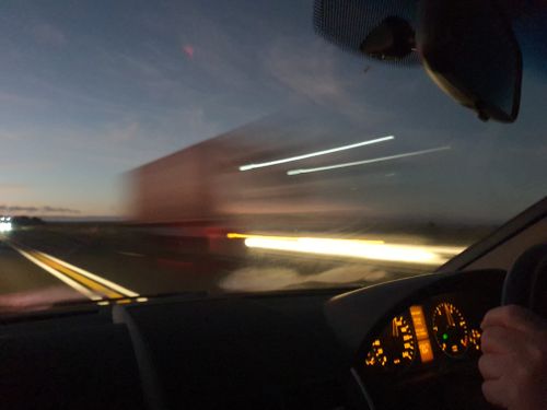 Free stock photo of cargo truck, countryside drive, fast Stock Photo