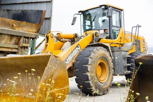 industrial loader machine