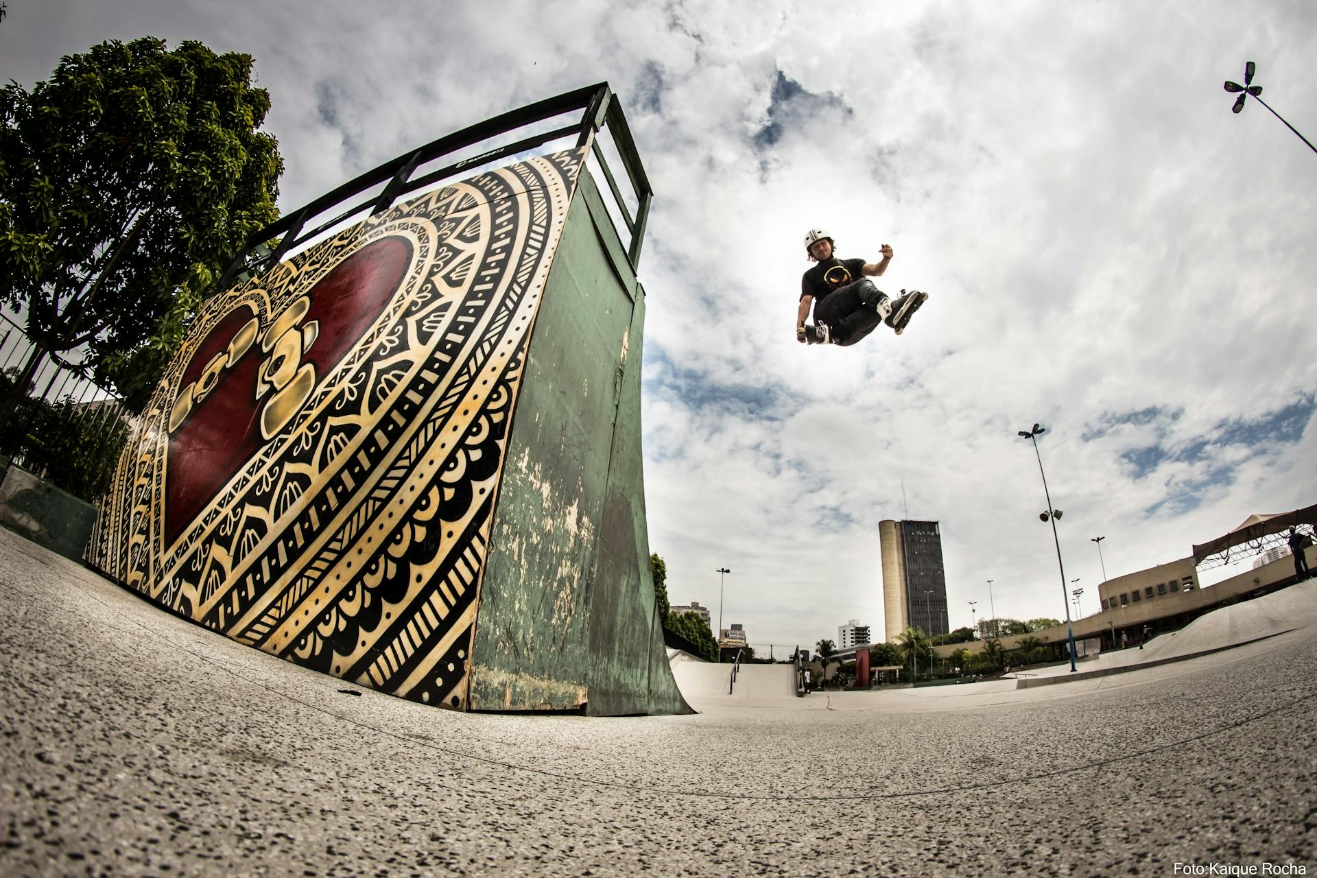 Man Playing Skateboard