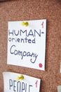 Notes on Board