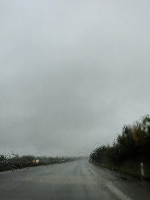 Základová fotografie zdarma na téma auto, dálnice, déšť