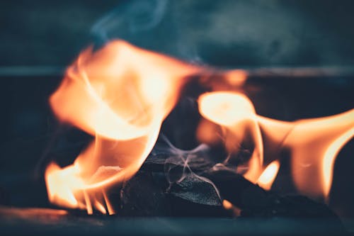 Free A Photo Fire during Nighttime Stock Photo
