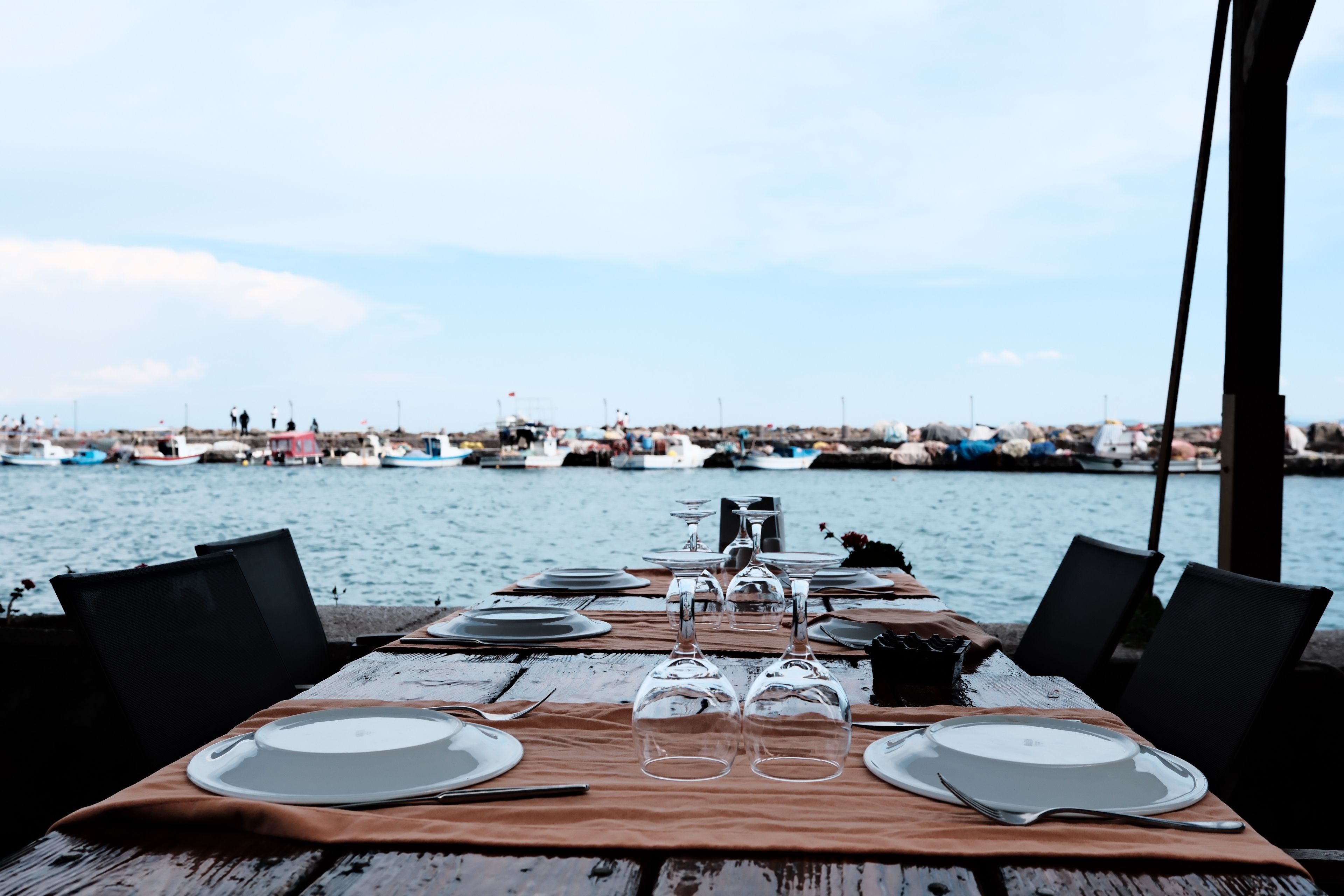 Dîner sunset au restaurant Le Fangourin à Port-Louis