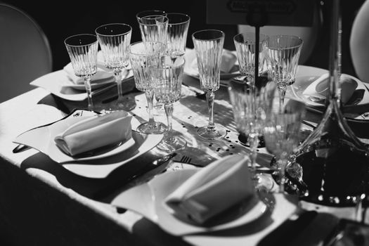 wedding table setting