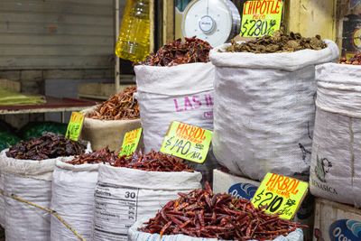 Chilli stalls