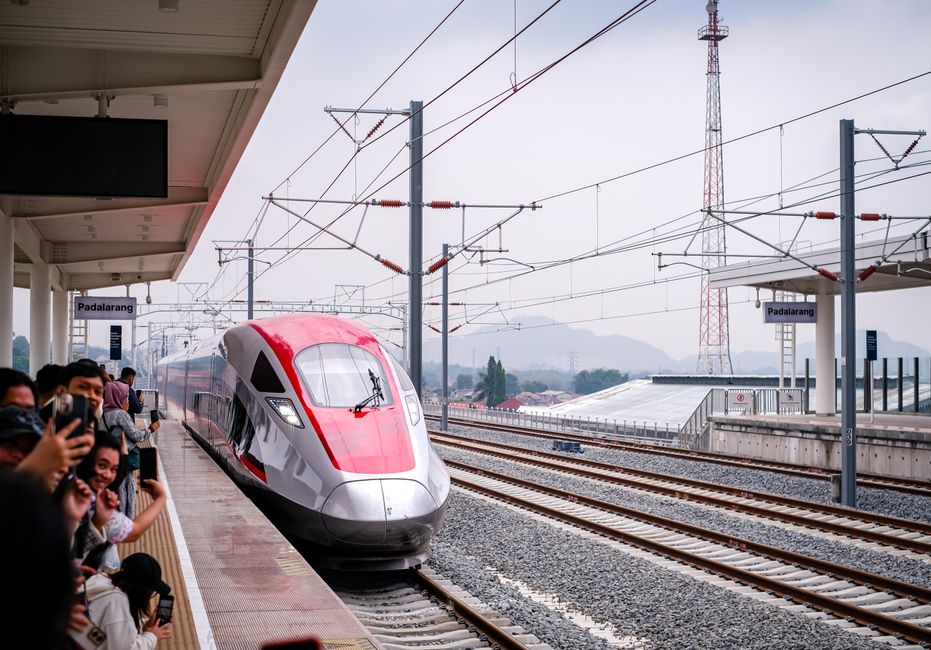 Haramain High-Speed Railway station at King Abdulaziz International Airport in Jeddah, Saudi Arabia