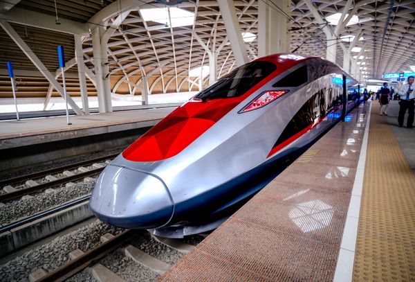 High-Speed Trains at Jakarta Station · Free Stock Photo