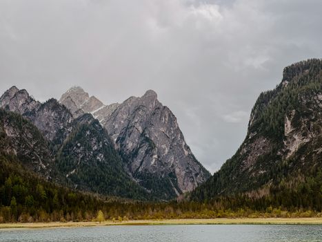 Captivating mountain landscape of the Dolomites in Veneto, Italy. Perfect for travel and nature themes.