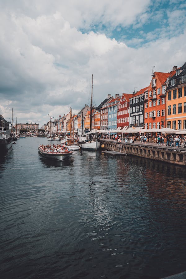 Nyhavn canal Copenhagen Denmark