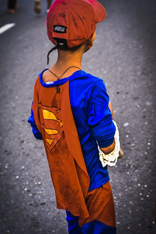 Free stock photo of street, superman