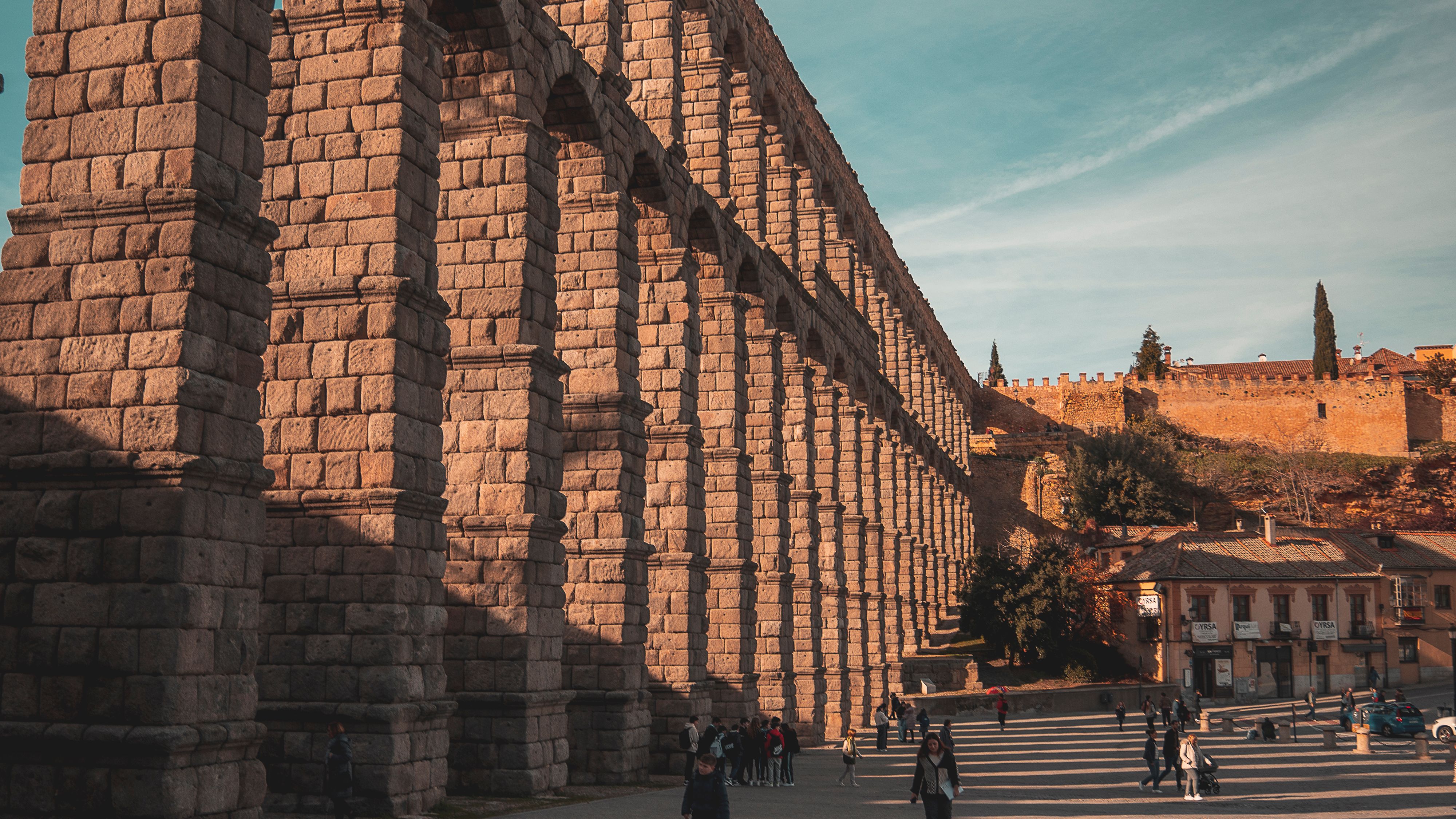 Walk uphill to the old town via Paseo del Salón