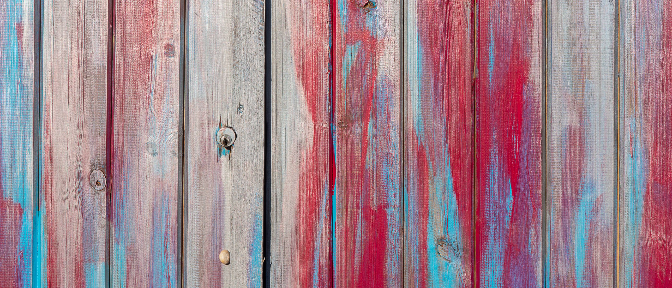 Fence and Decking Painting in Knightsbridge — clean edges cut in around trim and sockets