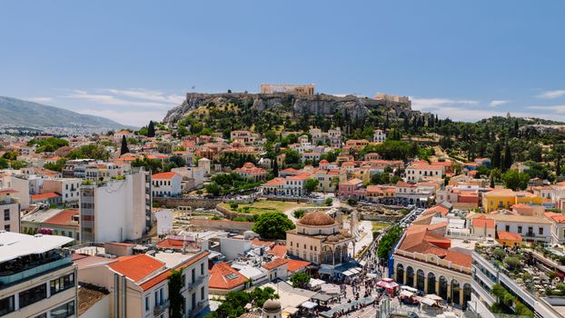 Plaka and Anafiotika walk at sundown — Athens